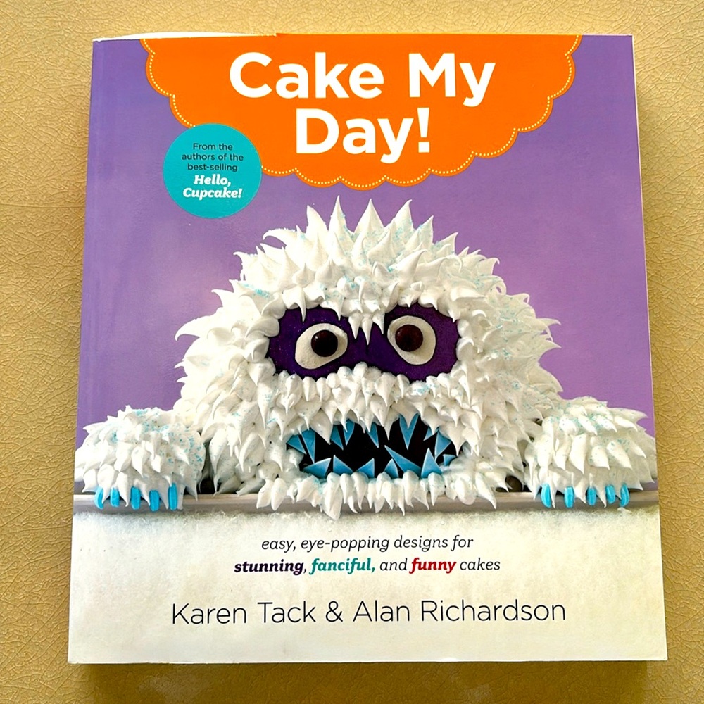 CAKE MY DAY cookbook for stunning cakes!!!